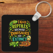 Porte-clés Les reptiles règnent (Verso)