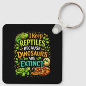 Porte-clés Les reptiles règnent (Dos)