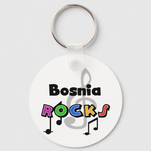 Porte-clés Les rochers de Bosnie (Recto)