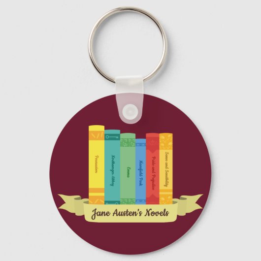 Porte-clés Les romans de Jane Austen III (Recto)