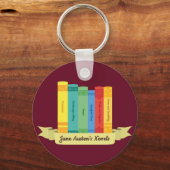 Porte-clés Les romans de Jane Austen III (Recto)