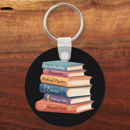 Porte-clés Les romans de Jane Austen VII (Verso)