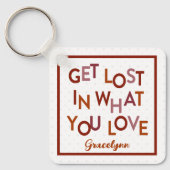 Porte-clés Les Rouges Moutées Se Perdent Dans Ce Que Vous Aim (Recto)