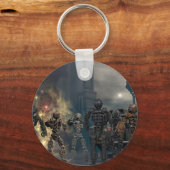 Porte-clés les sept magnifiques robots b (Recto)