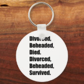 Porte-clés Les six femmes d'Henri VIII (Recto)