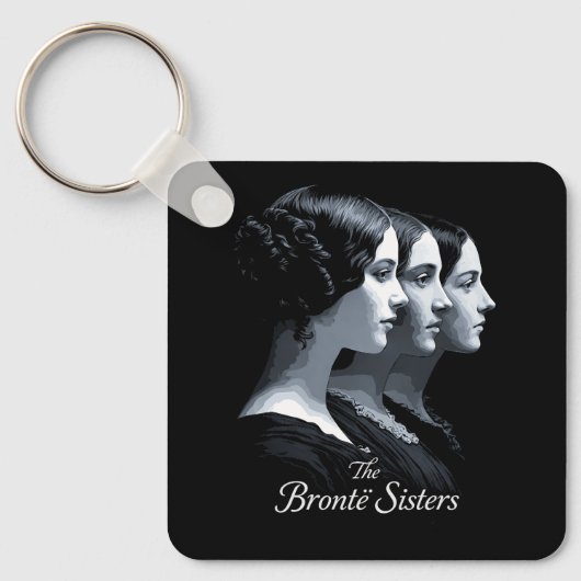Porte-clés Les sœurs Brontë (Recto)