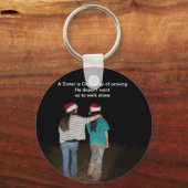 Porte-clés Les soeurs ne marchent pas seules (Recto)