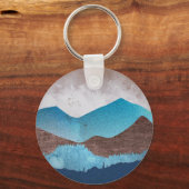 Porte-clés Les sommets Blue Mountain (Verso)