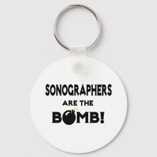 Porte-clés Les Sonographes Sont La Bombe !