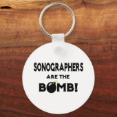 Porte-clés Les Sonographes Sont La Bombe ! (Recto)