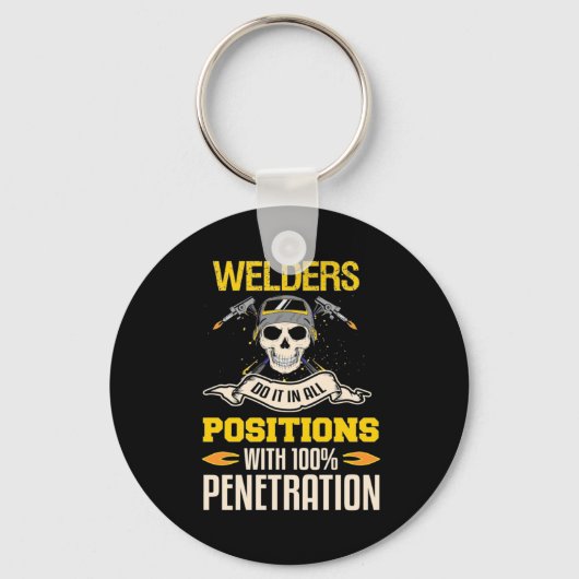 Porte-clés Les Soudeurs Le Font En Toute Position (Recto)