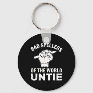 Porte-clés Les Spellers Du Monde Untie Dyslexia Sensibilisati