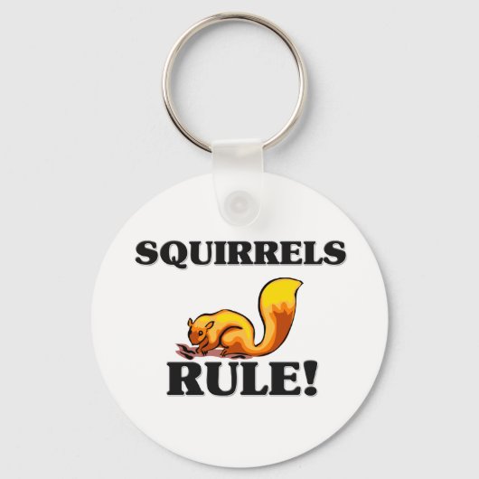 Porte-clés LES SQUIRRELS Régissent ! (Recto)