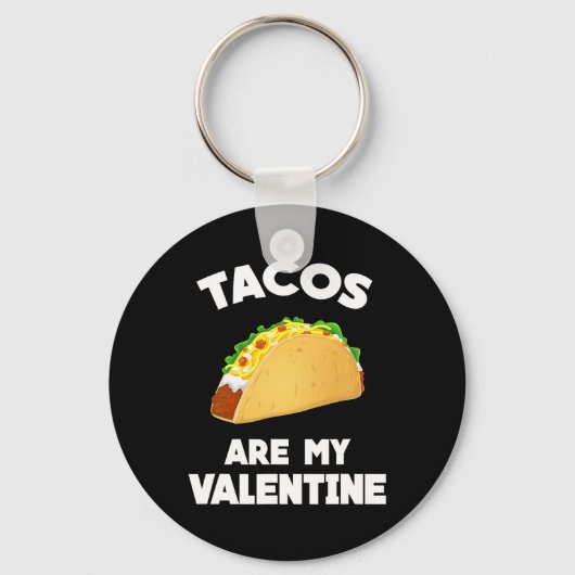 Porte-clés Les Tacos sont mon amusement Valentin Saint Valent (Recto)