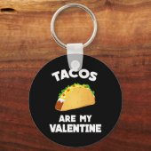 Porte-clés Les Tacos sont mon amusement Valentin Saint Valent (Recto)