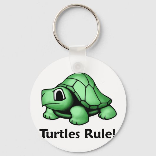 Porte-clés Les tortues dominent ! (Recto)