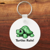 Porte-clés Les tortues dominent ! (Recto)
