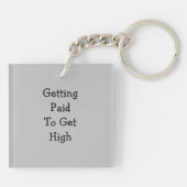 Porte-clés Les travailleurs du fer deviennent élevés (Dos)