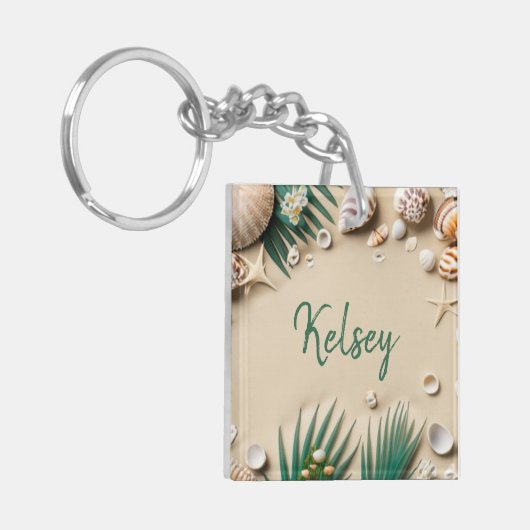 Porte-clés Les trésors de plage (Devant gauche)