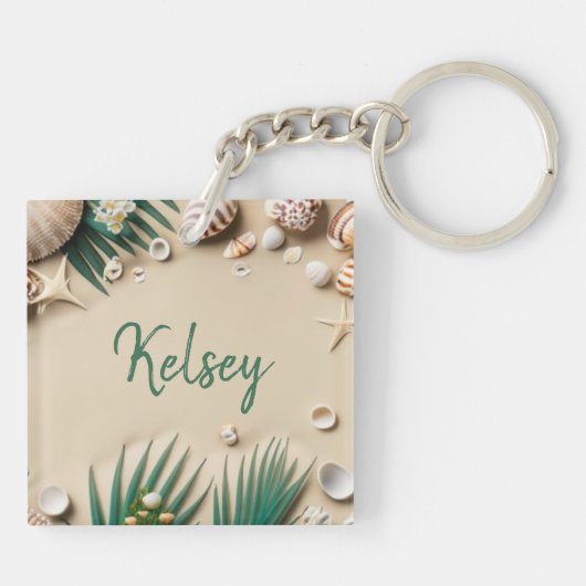 Porte-clés Les trésors de plage (Dos)