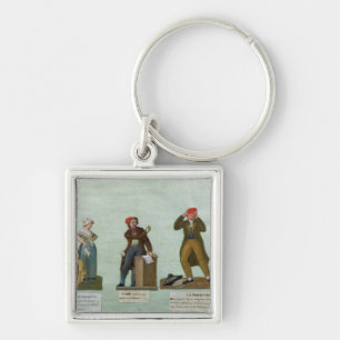 Porte-clés Les tricoteuses de Jacobin