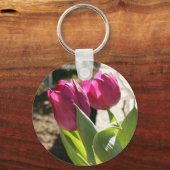 Porte-clés Les tulipes de mère (Recto)