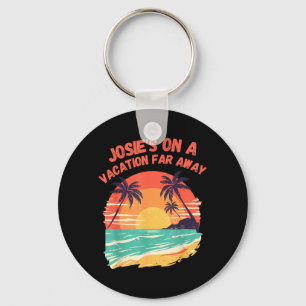 Porte-clés Les vacances de Josie loin rétro été voyage