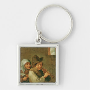 Porte-clés Les vieux couples