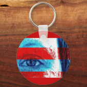 Porte-clés Les yeux de l'Amérique (Recto)