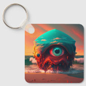Porte-clés Les yeux sanglants (Recto)