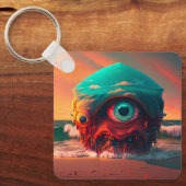 Porte-clés Les yeux sanglants (Recto)