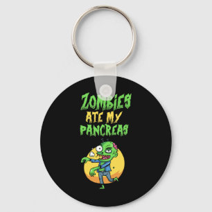 Porte-clés Les Zombies Ont Mangé Mon Pancréas T1d Diabète De 