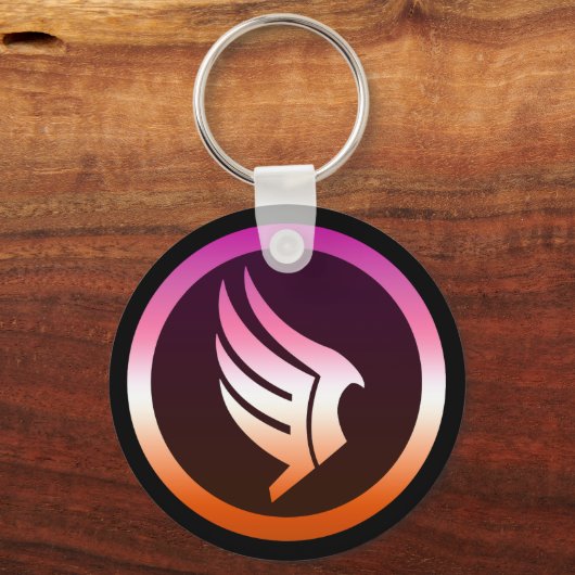 Porte-clés Lesbian Pride Paragon Mass Effect Icon (Recto)