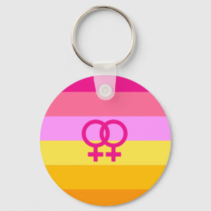 Porte-clés Lesbienne Dawn Pride Femmes qui aiment les femmes