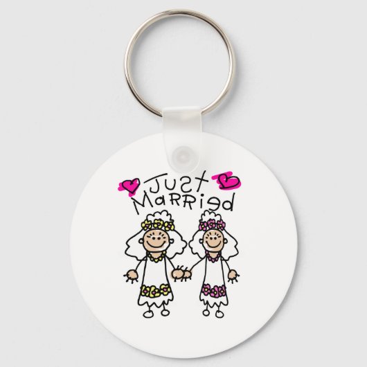 Porte-clés Lesbiennes mariées (Recto)