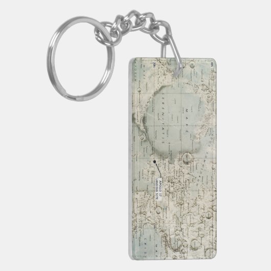 PORTE-CLÉS L'ESPACE : LUNE MAP, 1972 (Devant gauche)