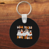 Porte-clés Less Tricks More Treats Soky Ghost Dogs Vet Tech (Recto)