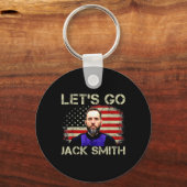Porte-clés Let39s Go Jack Smith Drapeau américain été (Recto)