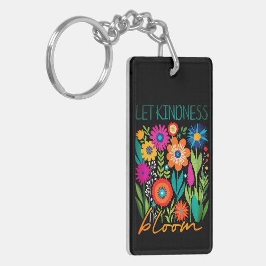 Porte-clés Let kindness bloom (Devant gauche)