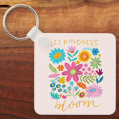 Porte-clés Let Kindness Bloom. Keychain (Recto)