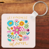 Porte-clés Let Kindness Bloom. Keychain (Verso)