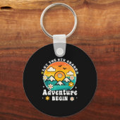 Porte-clés Let The 6th Grade Adventure Begin Retro First Day (Recto)