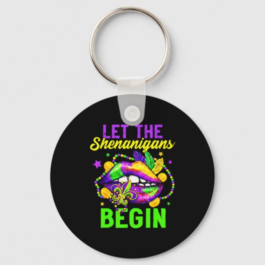 Porte-clés Let The Shenanigans Begin For Kids Womens Mens Mar (Recto)