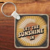 Porte-clés Let The Sunshine In (Recto)