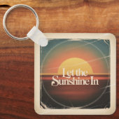 Porte-clés Let The Sunshine In (Recto)