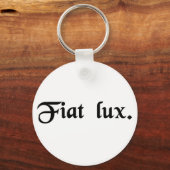 Porte-clés Let there be light. (Recto)