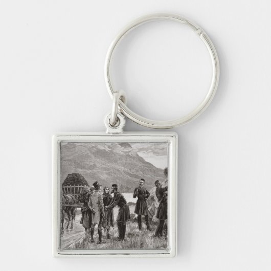 Porte-clés L'état de l'Irlande (Devant)