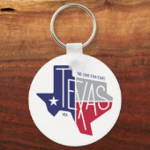 Porte-clés L'État de Lone Star (Recto)