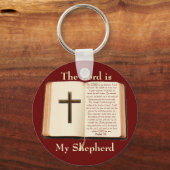Porte-clés L'Éternel est mon berger (Recto)