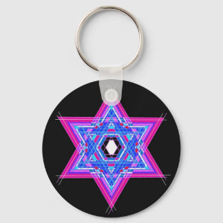 Porte-clés L'étoile de David